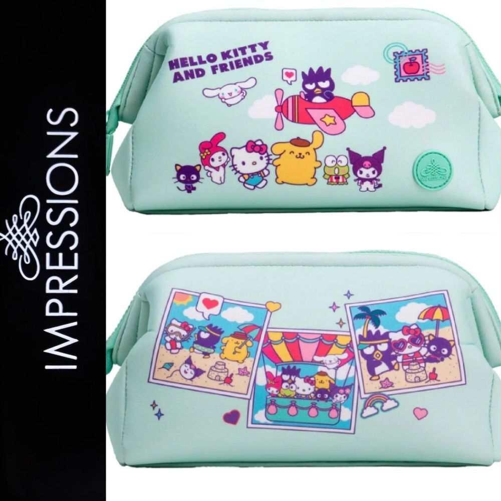 Impressions X Hello Kitty & Friends "Vacay" Cosmeric Pouch